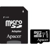 Карта памяти Apacer microSDHC UHS-I (Class 10) 16GB + адаптер (AP16GMCSH10U1-R)